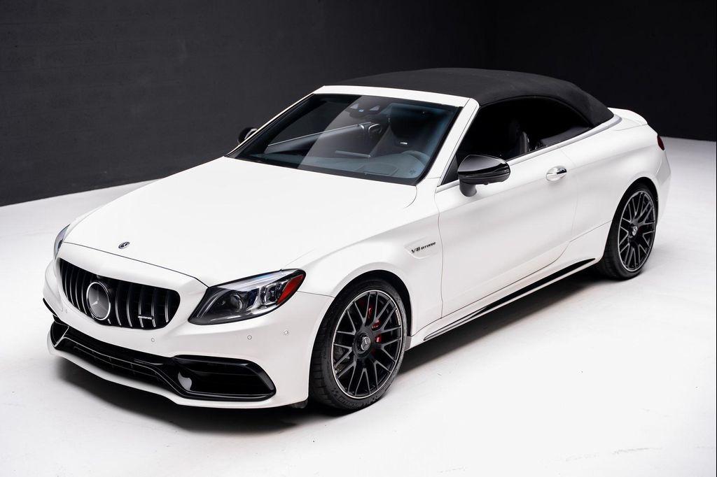 used 2021 Mercedes-Benz AMG C 63 car, priced at $43,999
