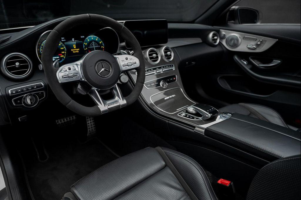 used 2021 Mercedes-Benz AMG C 63 car, priced at $43,999