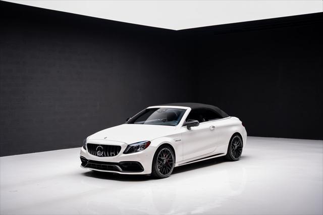 used 2021 Mercedes-Benz AMG C 63 car, priced at $53,999