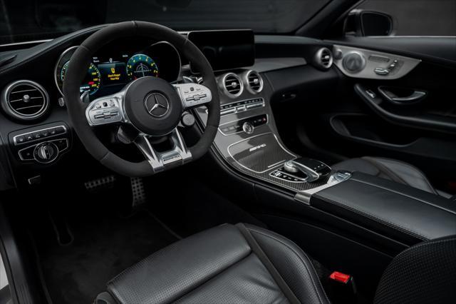 used 2021 Mercedes-Benz AMG C 63 car, priced at $53,999