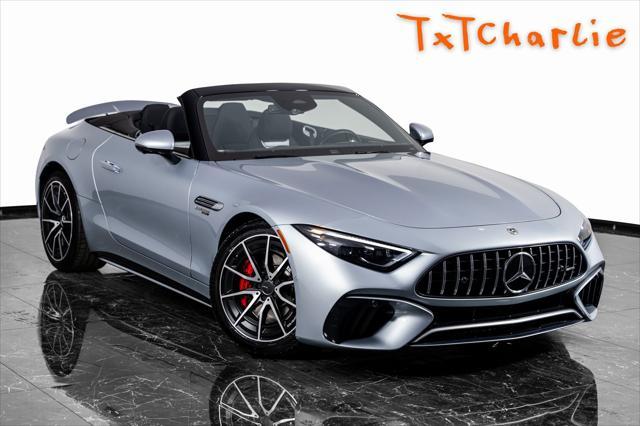 used 2022 Mercedes-Benz AMG SL 55 car, priced at $81,999