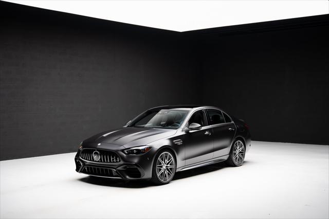 used 2024 Mercedes-Benz AMG C 63 car, priced at $84,999