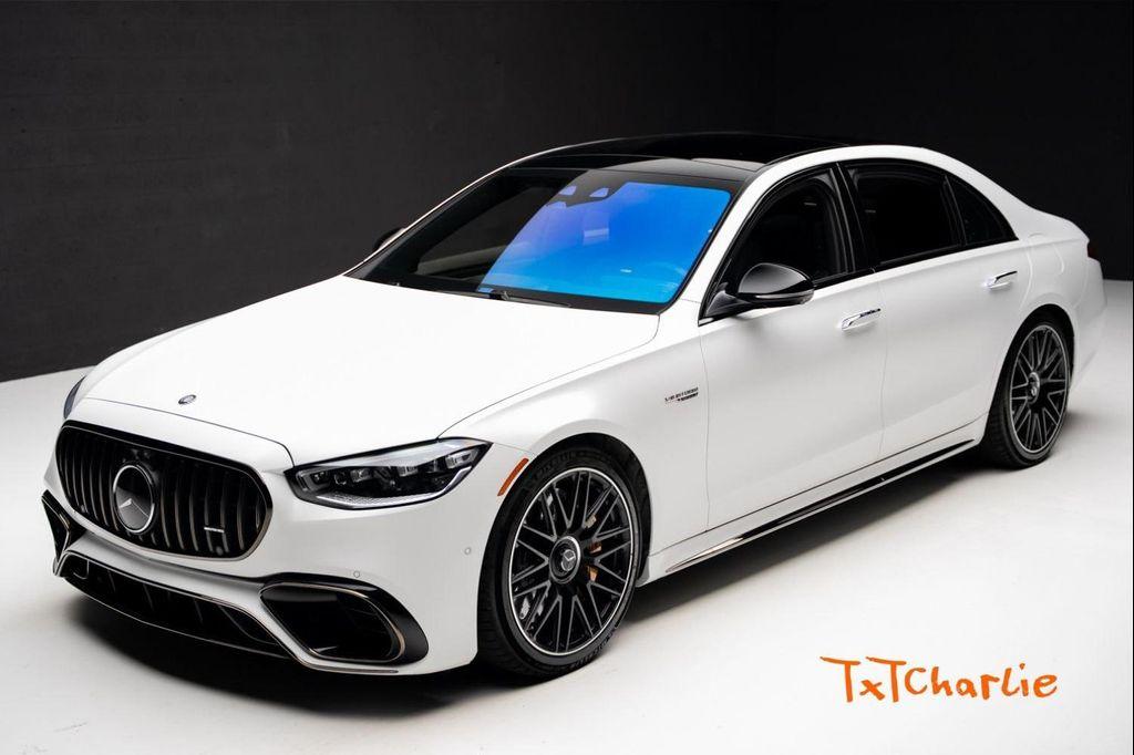 used 2024 Mercedes-Benz AMG S 63 E car, priced at $161,999