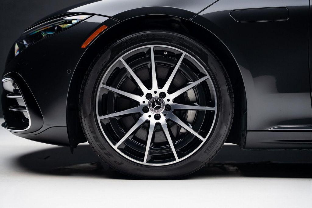 used 2023 Mercedes-Benz EQS 580 car, priced at $51,999