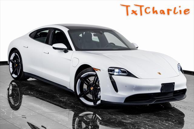 used 2021 Porsche Taycan car, priced at $61,999