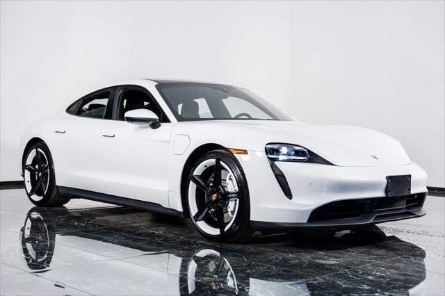 used 2021 Porsche Taycan car, priced at $61,999