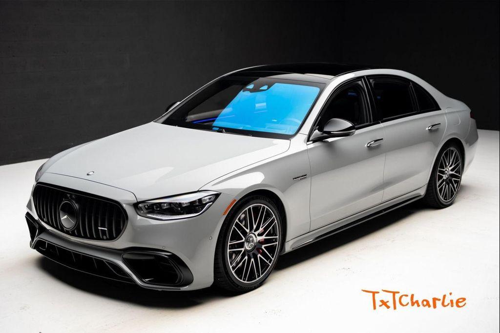 used 2024 Mercedes-Benz AMG S 63 E car, priced at $139,999