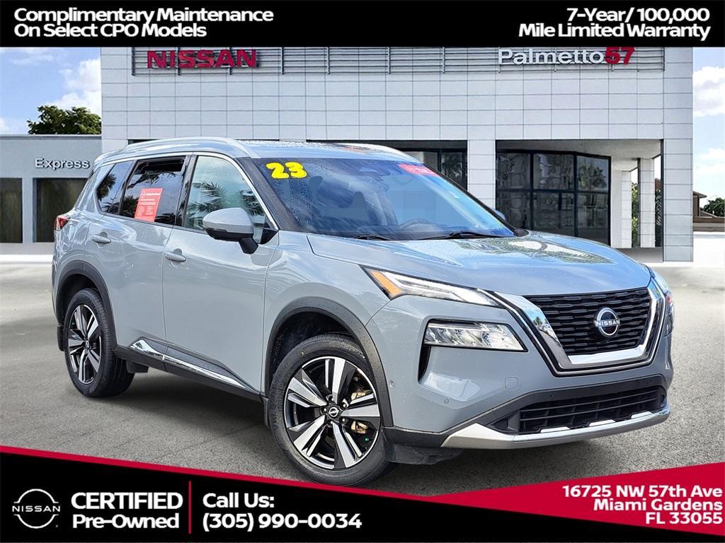used 2023 Nissan Rogue car, priced at $26,857