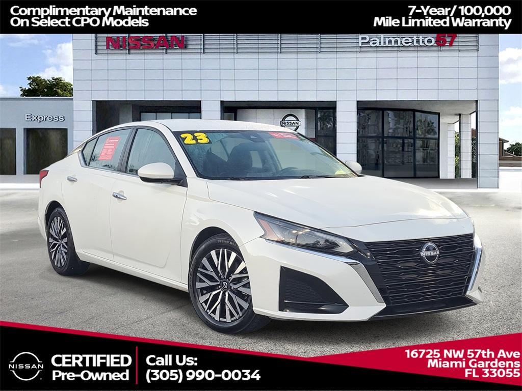 used 2023 Nissan Altima car, priced at $17,657
