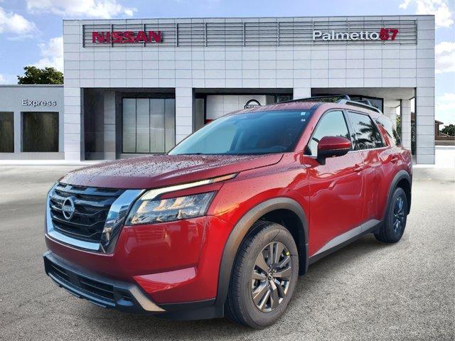 new 2025 Nissan Pathfinder car, priced at $38,332