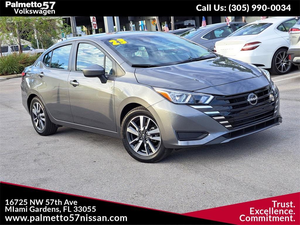 used 2023 Nissan Versa car, priced at $14,357