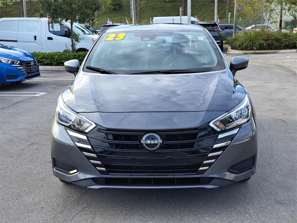 used 2023 Nissan Versa car, priced at $14,357