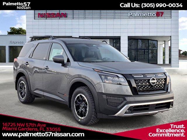 new 2025 Nissan Pathfinder car, priced at $42,372