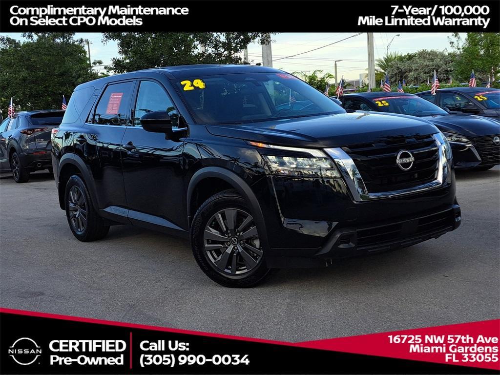 used 2024 Nissan Pathfinder car, priced at $30,991