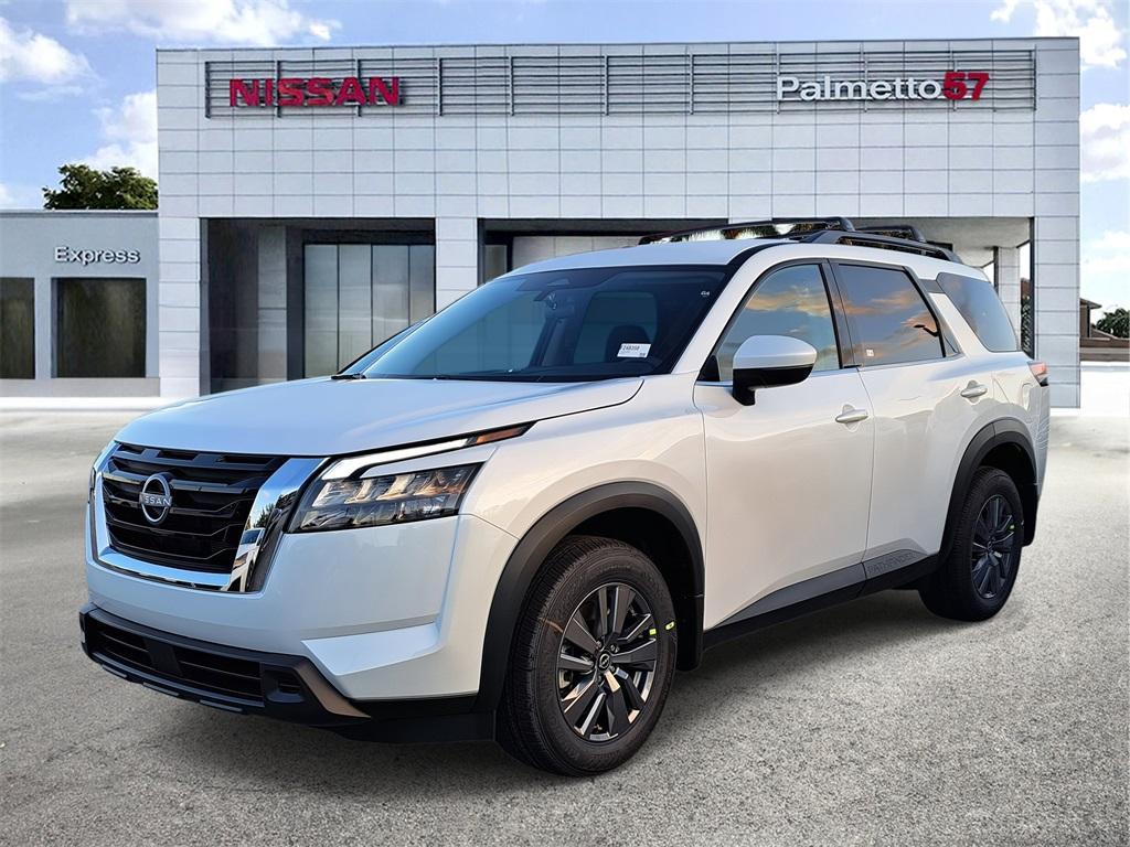 new 2025 Nissan Pathfinder car, priced at $34,284