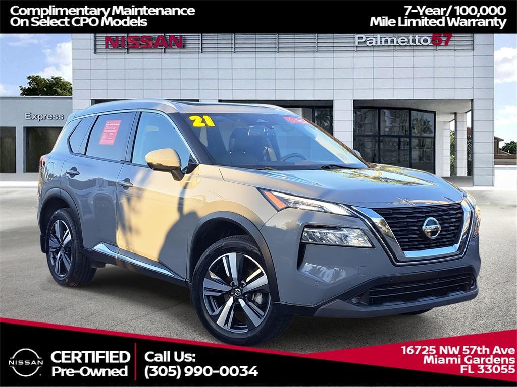 used 2021 Nissan Rogue car, priced at $22,991