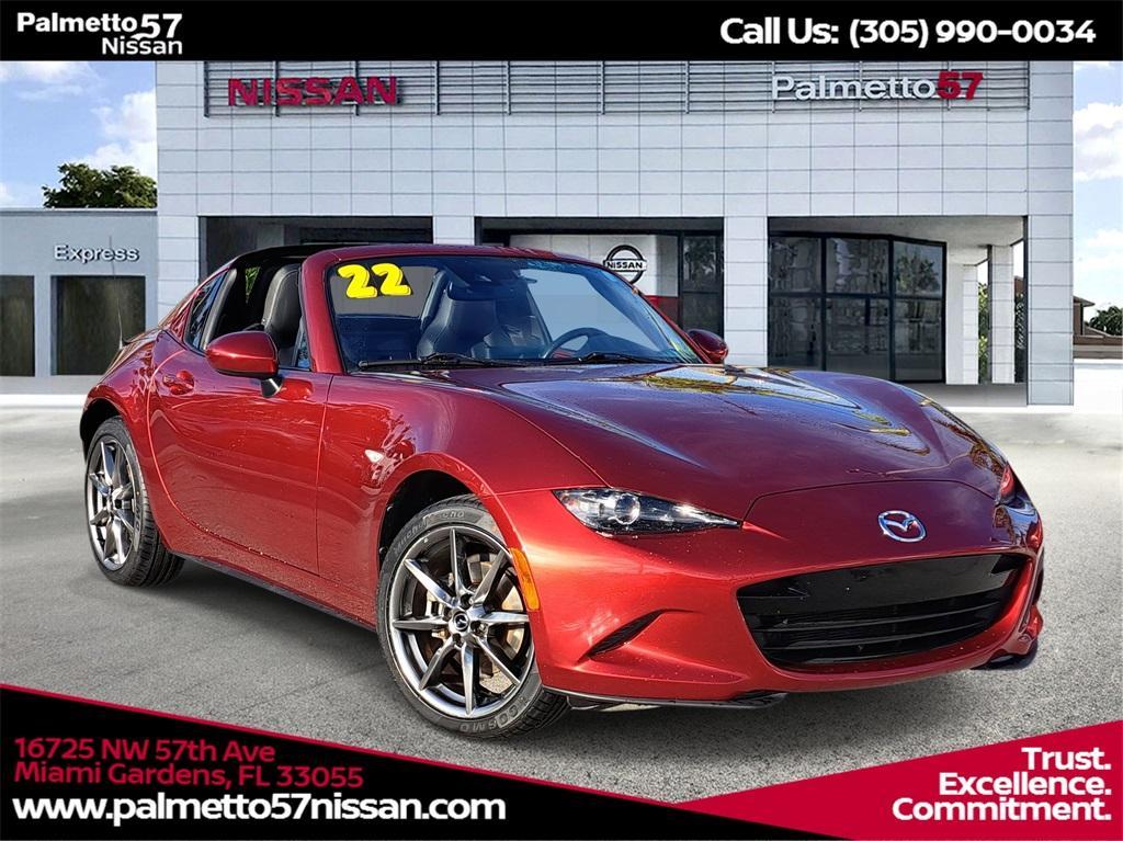 used 2022 Mazda MX-5 Miata RF car, priced at $24,957