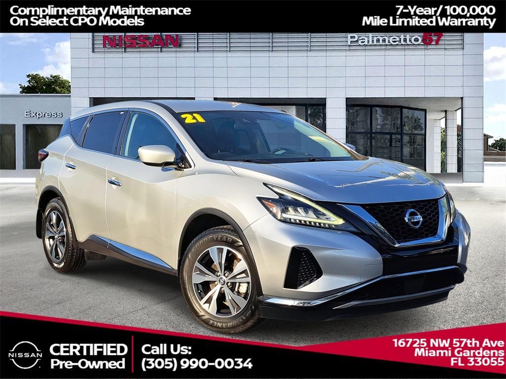 used 2021 Nissan Murano car, priced at $18,991