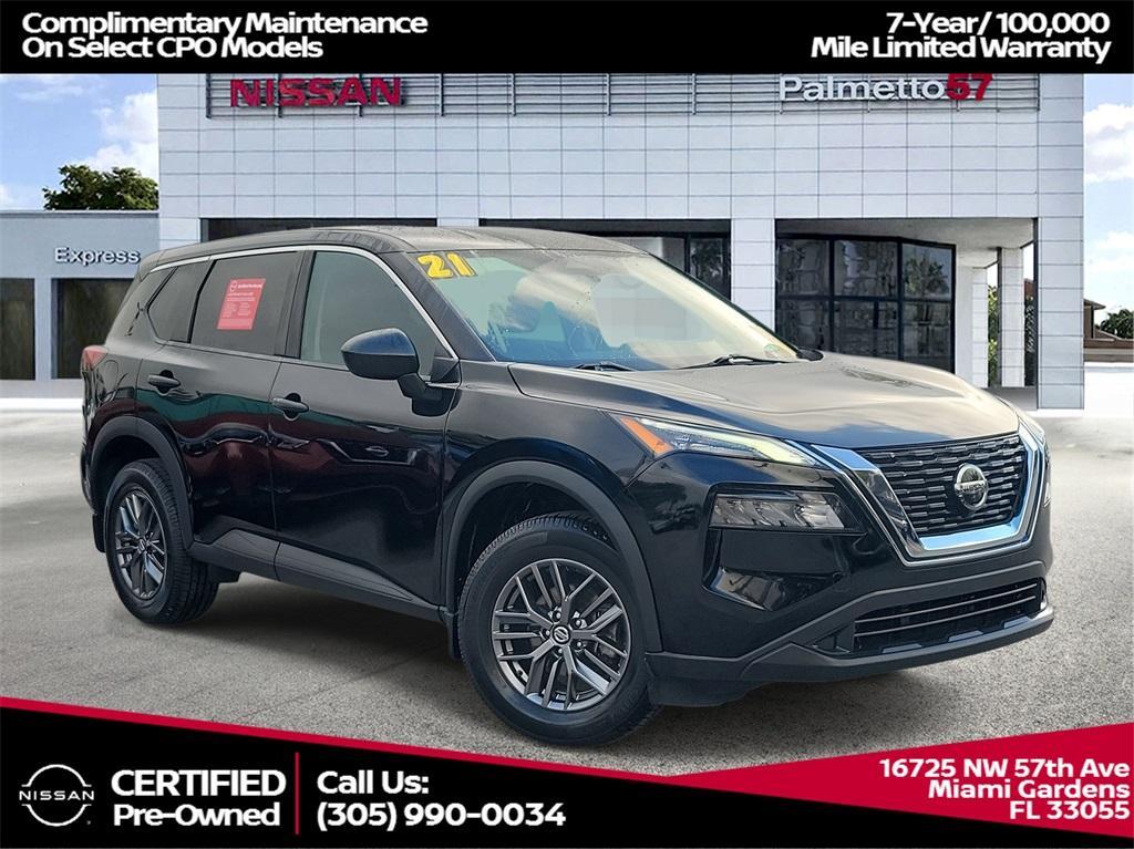 used 2021 Nissan Rogue car, priced at $15,991