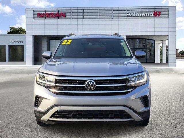used 2022 Volkswagen Atlas car, priced at $25,657