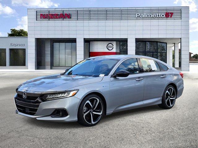 used 2022 Honda Accord Hybrid car, priced at $22,957