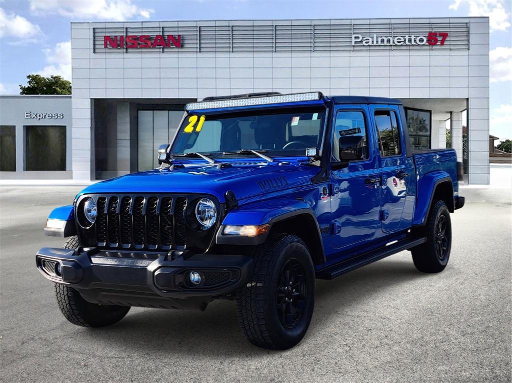 used 2021 Jeep Gladiator car, priced at $25,657