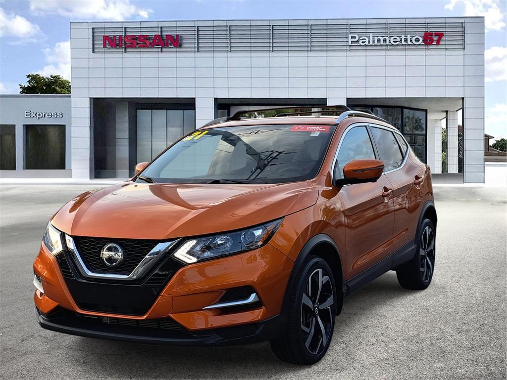 used 2021 Nissan Rogue Sport car, priced at $17,657