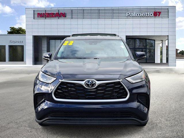 used 2022 Toyota Highlander car, priced at $23,991
