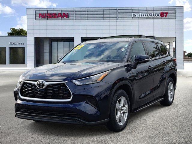 used 2022 Toyota Highlander car, priced at $23,991
