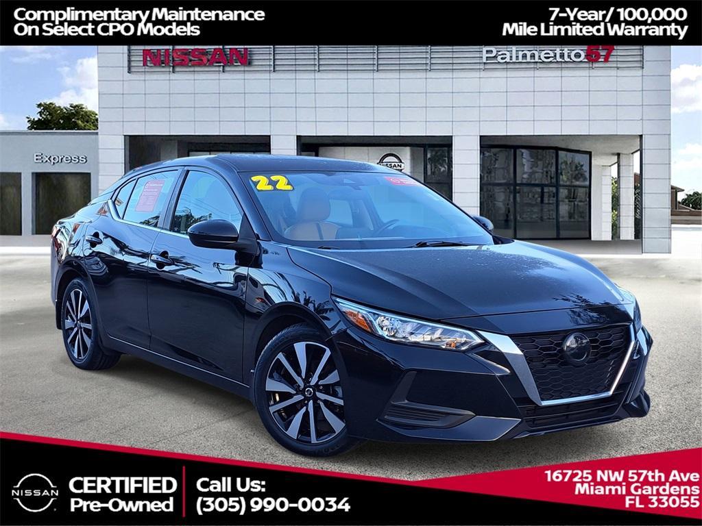 used 2022 Nissan Sentra car, priced at $16,857