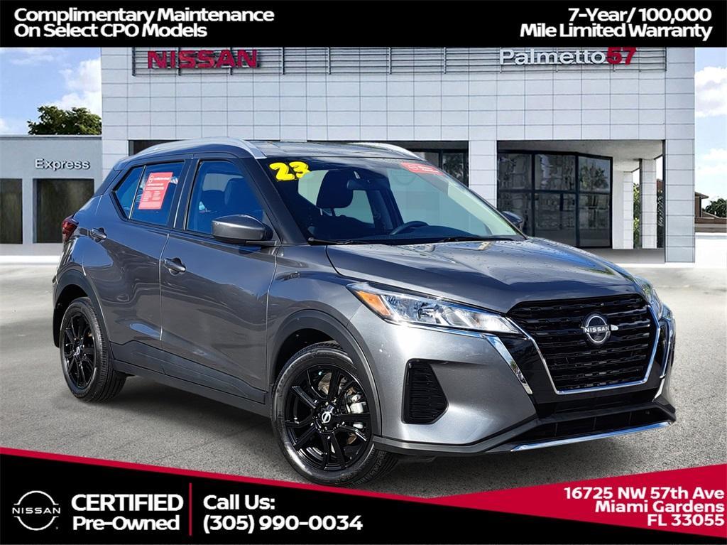 used 2023 Nissan Kicks car, priced at $19,857