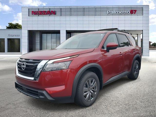 new 2025 Nissan Pathfinder car, priced at $38,332