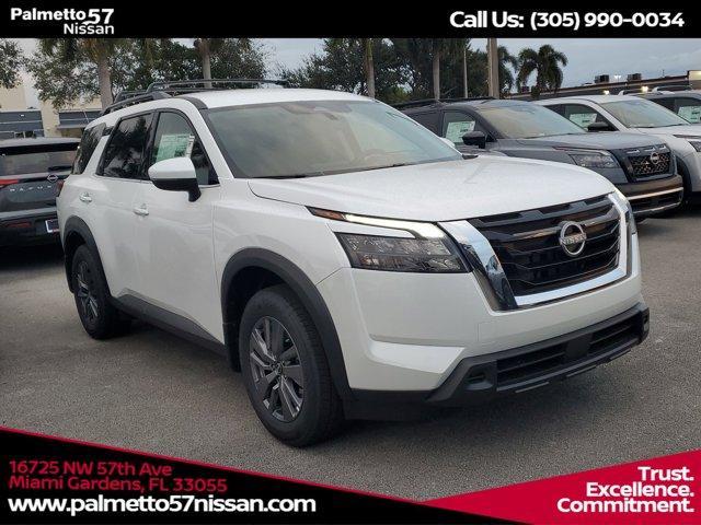 new 2025 Nissan Pathfinder car, priced at $38,332