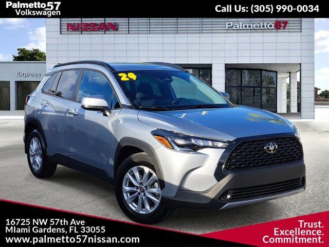 used 2024 Toyota Corolla Cross car, priced at $23,534