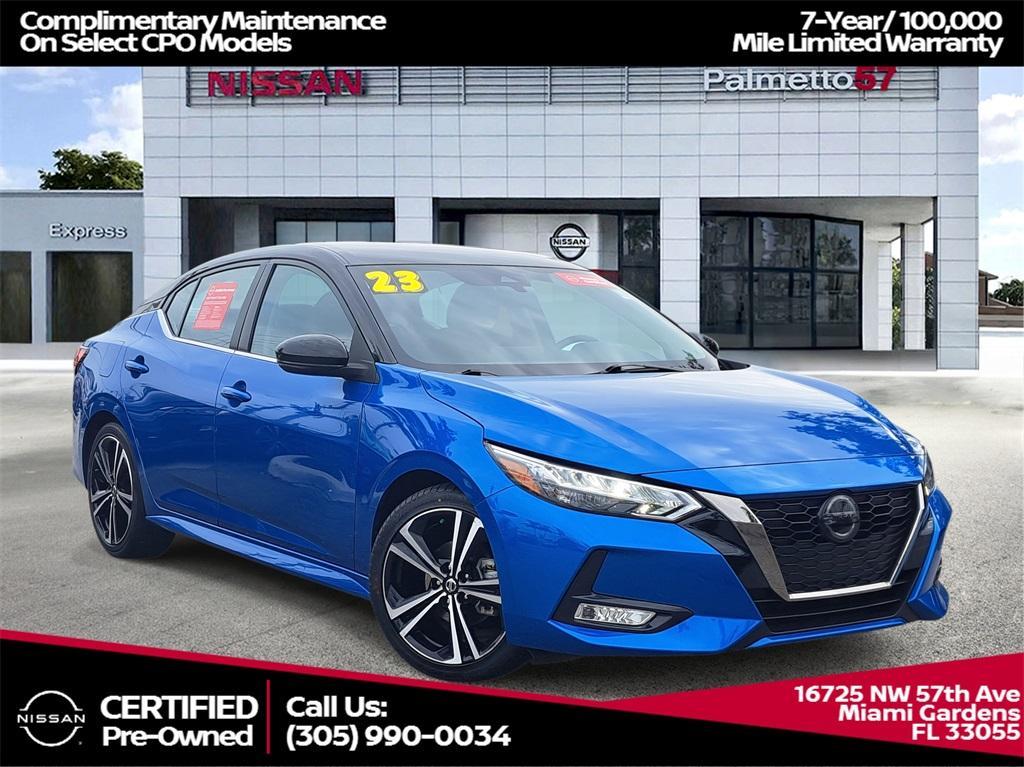 used 2023 Nissan Sentra car, priced at $20,857