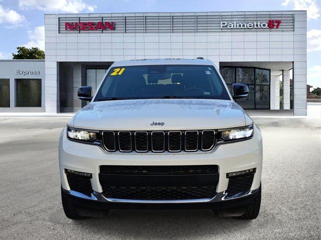 used 2021 Jeep Grand Cherokee L car, priced at $24,957