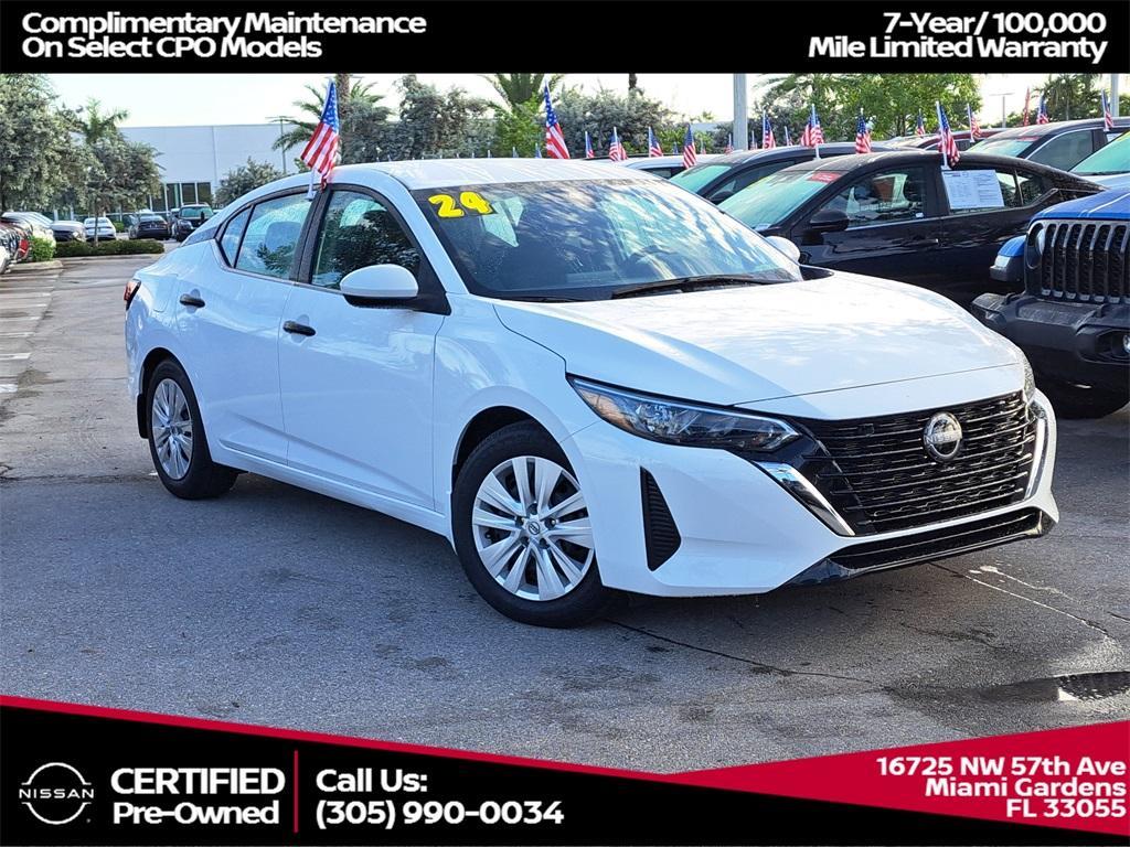 used 2024 Nissan Sentra car, priced at $17,957