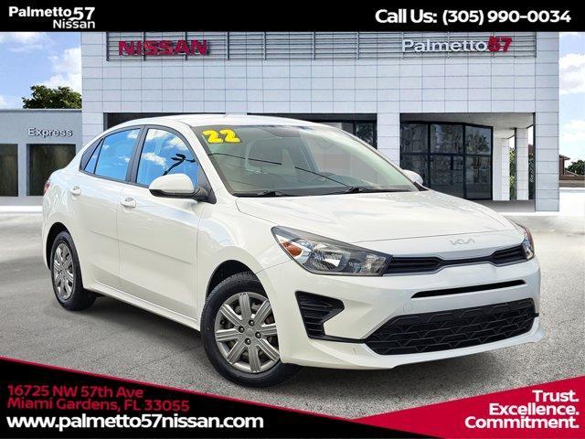 used 2022 Kia Rio car, priced at $12,857