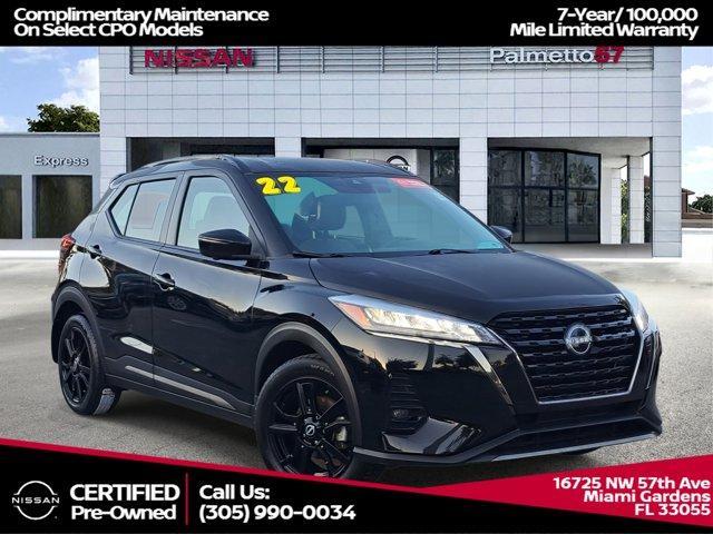 used 2022 Nissan Kicks car, priced at $17,457