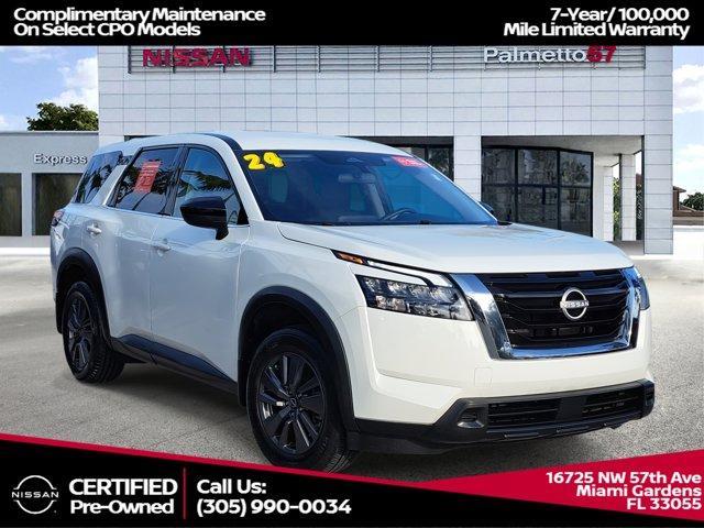 used 2024 Nissan Pathfinder car, priced at $29,991