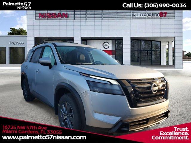 new 2025 Nissan Pathfinder car, priced at $40,210