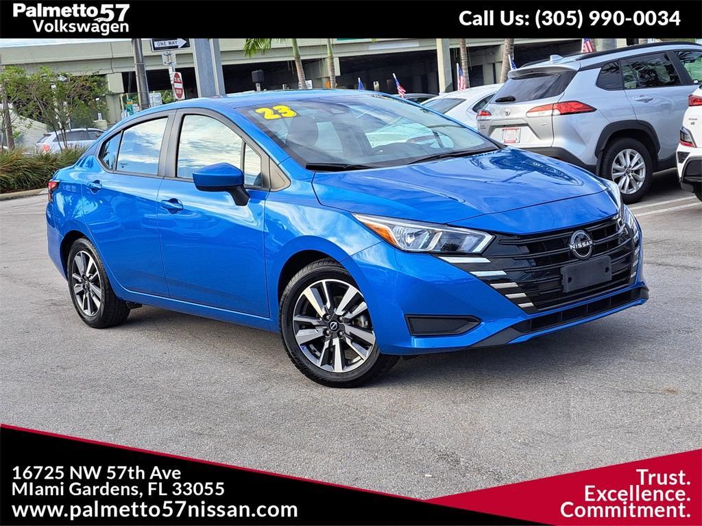 used 2023 Nissan Versa car, priced at $14,357
