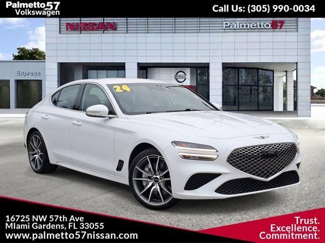 used 2024 Genesis G70 car, priced at $28,457