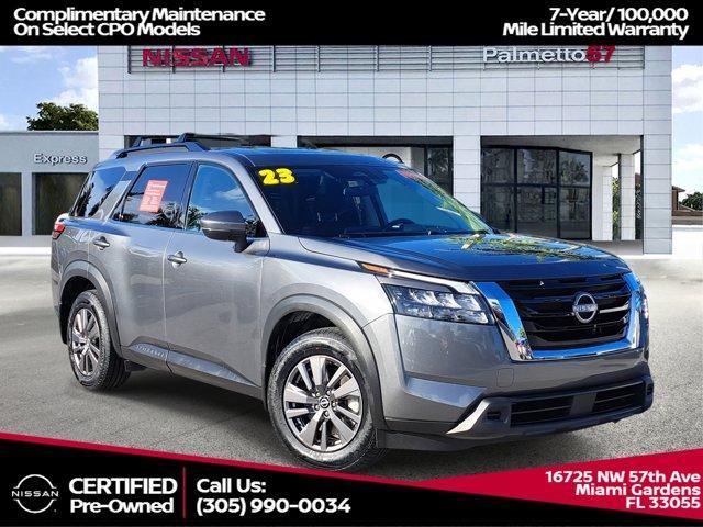 used 2023 Nissan Pathfinder car, priced at $29,957