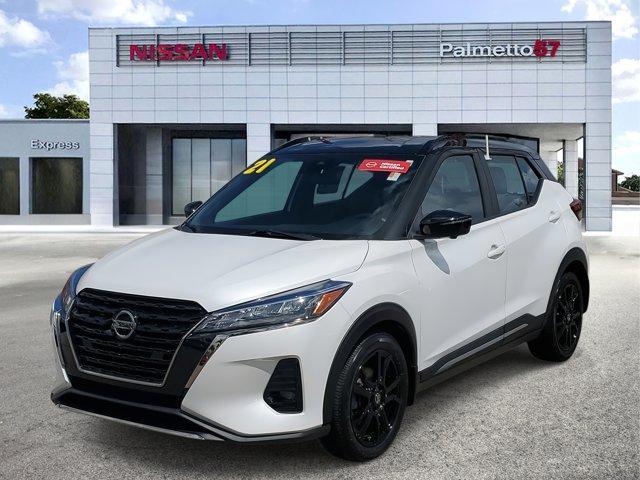used 2021 Nissan Kicks car, priced at $18,357