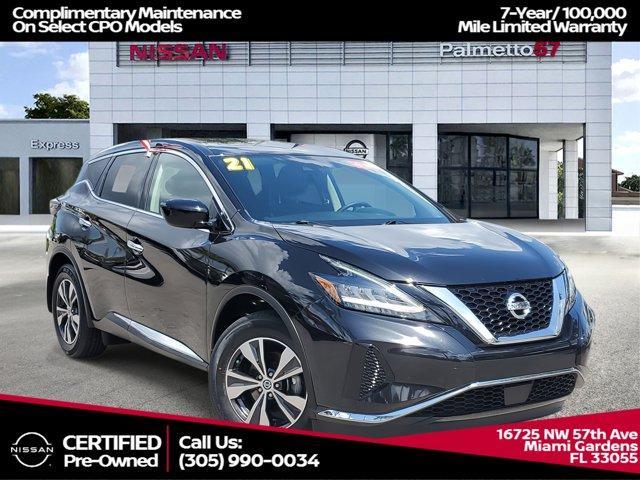 used 2021 Nissan Murano car, priced at $21,357