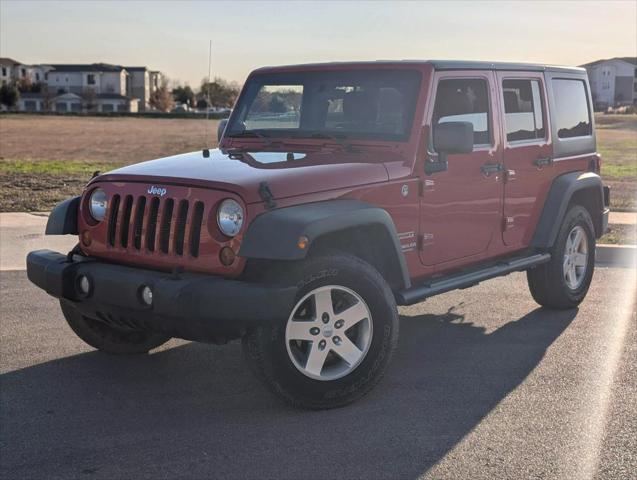 used 2012 Jeep Wrangler Unlimited car, priced at $13,999