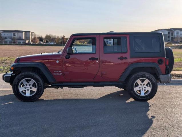 used 2012 Jeep Wrangler Unlimited car, priced at $13,999