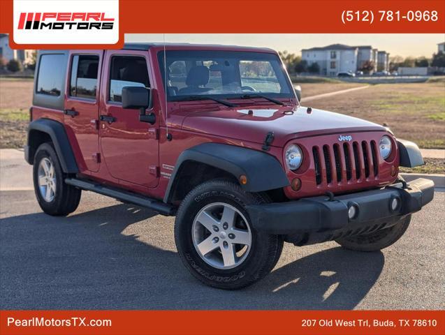 used 2012 Jeep Wrangler Unlimited car, priced at $13,999