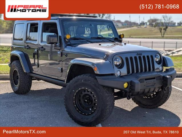 used 2016 Jeep Wrangler Unlimited car, priced at $19,999